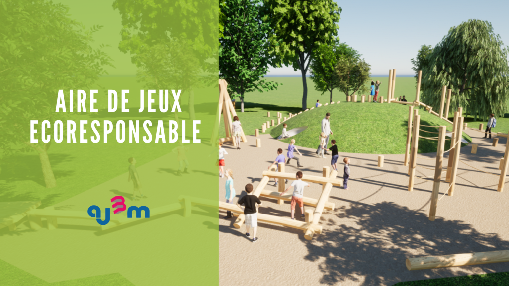 Aire de jeux écoresponsable Dijon