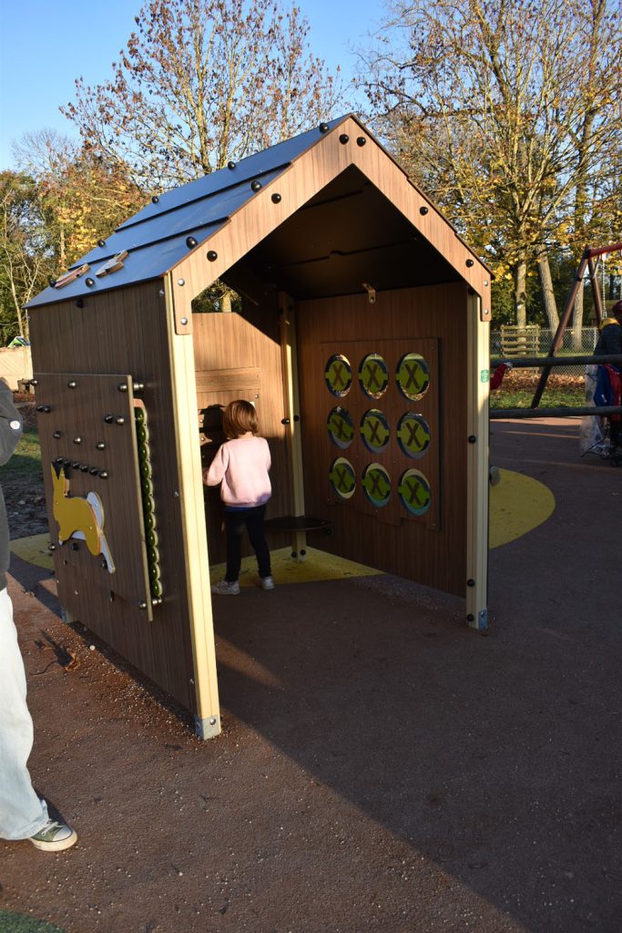 maisonnette pmr inclusive aire de jeux collectivité dijon parc colombiere - aj3m 2024